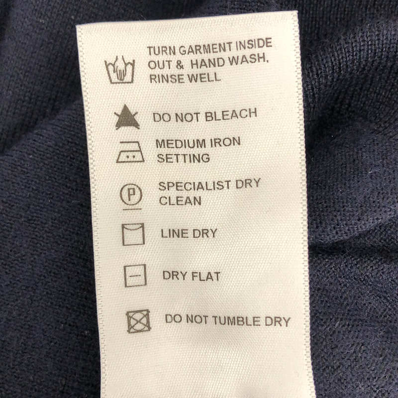 JOHN SMEDLEY / ジョンスメドレー 英国製 カシミヤ シルク ハイゲージ Vネック ニット セーター