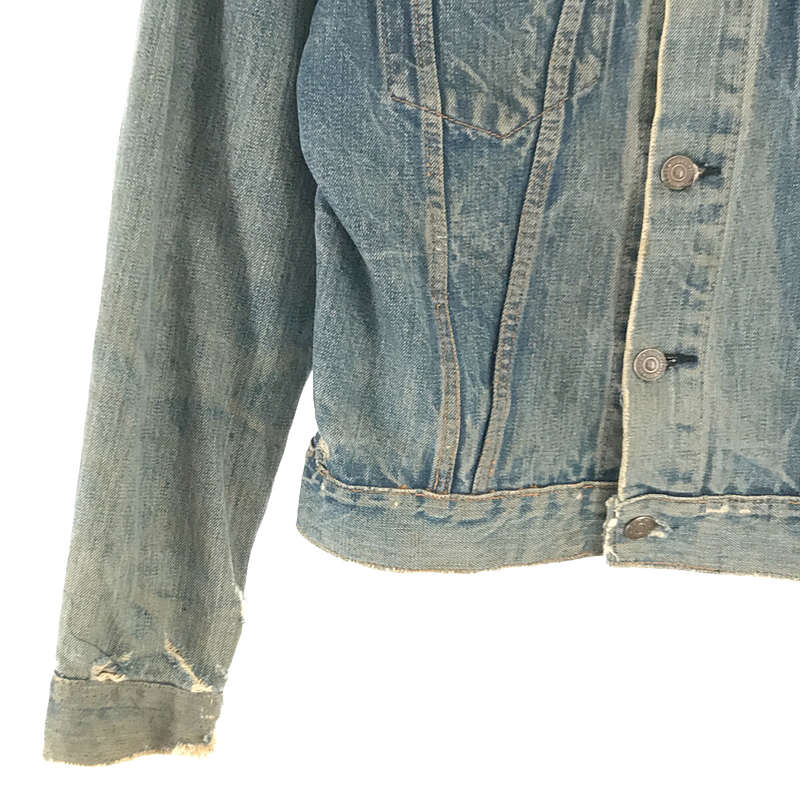 LEVI'S / リーバイス 1960s～ Vintage 557 70505 移行期 BigE Denim Jacket オレンジ 2本ステッチ ヴィンテージ トラッカー  デニム ジャケット