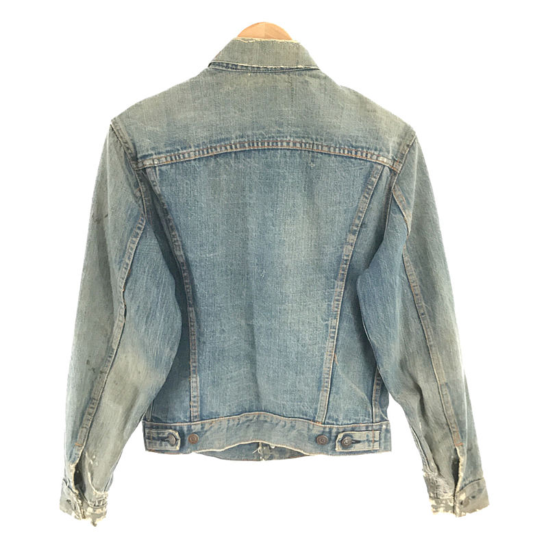 LEVI'S / リーバイス 1960s～ Vintage 557 70505 移行期 BigE Denim Jacket オレンジ 2本ステッチ ヴィンテージ トラッカー  デニム ジャケット