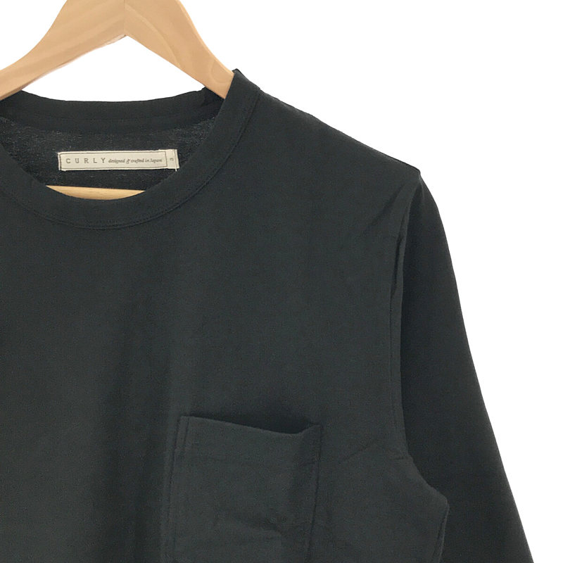 CURLY / カーリー PPM QS POCKET TEE ペルー ピマコットン 七分袖 Tシャツ カットソー