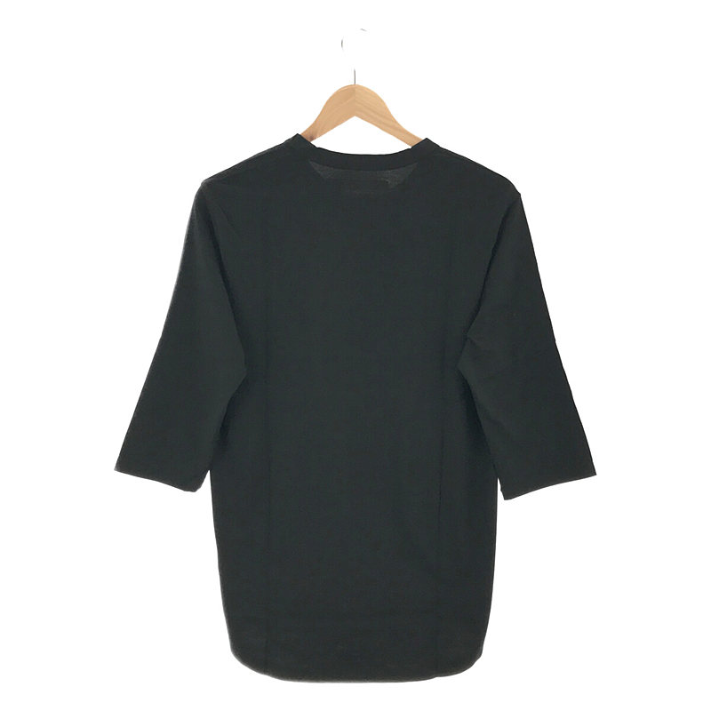 CURLY / カーリー PPM QS POCKET TEE ペルー ピマコットン 七分袖 Tシャツ カットソー