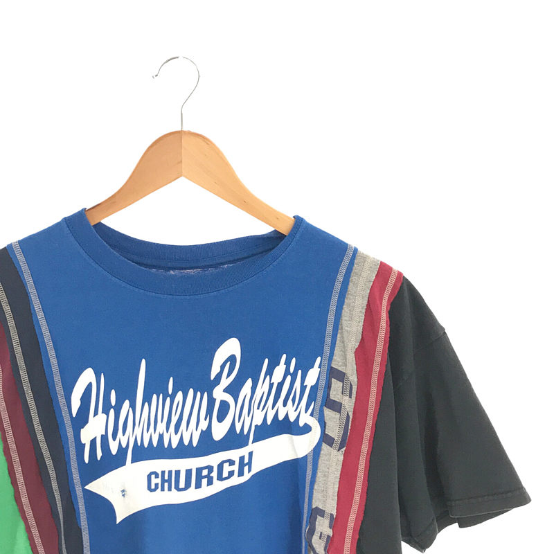 Rebuild by Needles / リビルドバイニードルス 7cut S/S T-shirt リメイク 再構築 プリントTシャツ カットソー