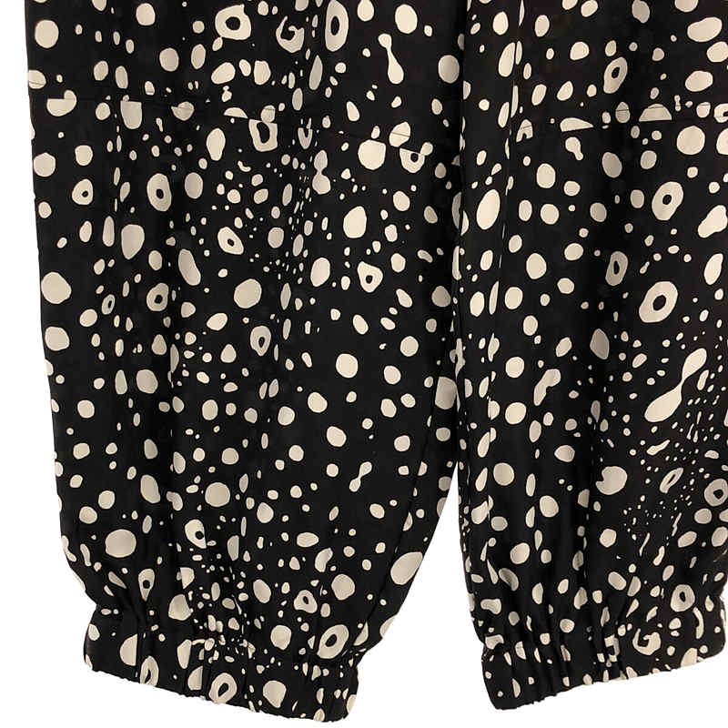 beautiful people / ビューティフルピープル dot silk printed track pants ドット シルク イージー スラックス パンツ