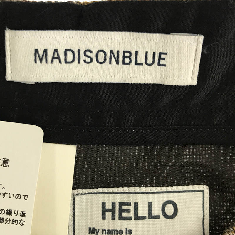 MADISON BLUE / マディソンブルー IENA 取扱い WOOLLINEN MI-MOLLET フレアスカート