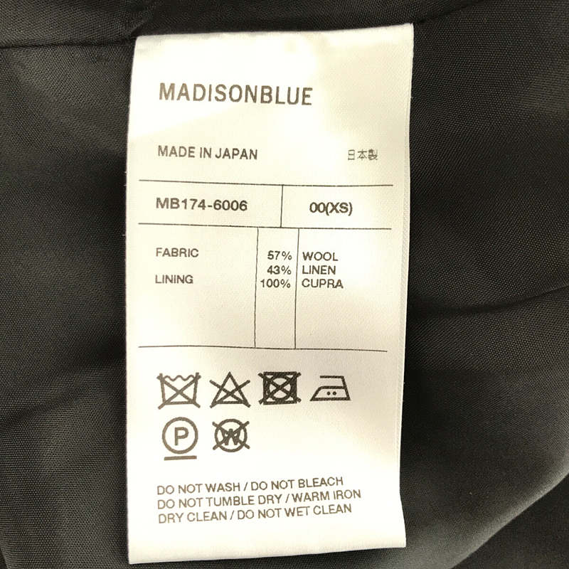 MADISON BLUE / マディソンブルー IENA 取扱い WOOLLINEN MI-MOLLET フレアスカート