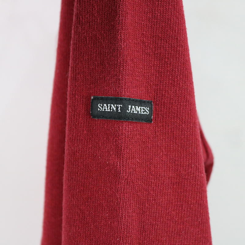 SAINT JAMES / セントジェームス OUESSANT ”SOLID” ウエッソンソリッドバスクシャツ