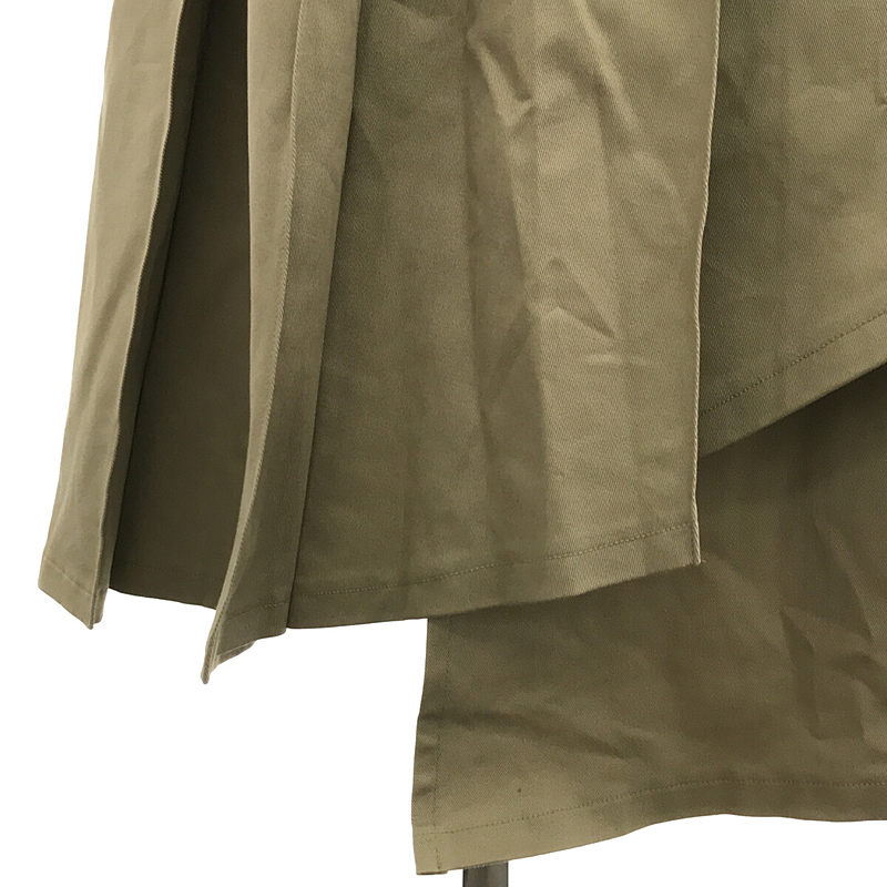 2021SS tender skirt 2.0 テンダースカート shirts collar flap blouse ...