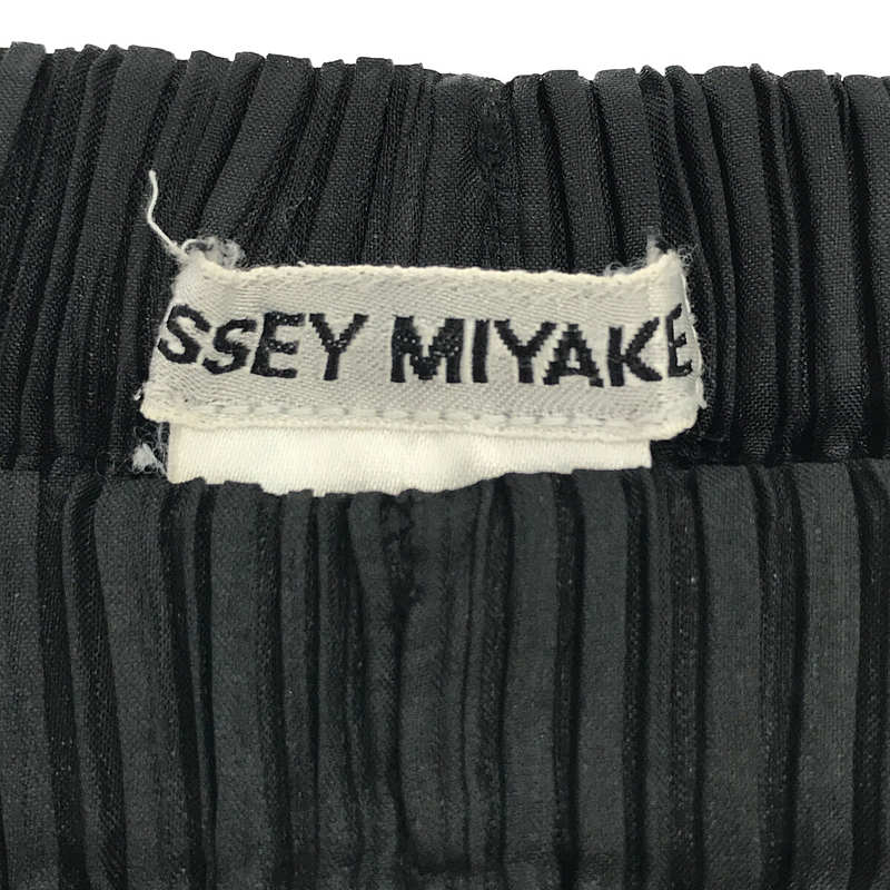 ISSEY MIYAKE / イッセイミヤケ プリーツ ルーズフィットパンツ