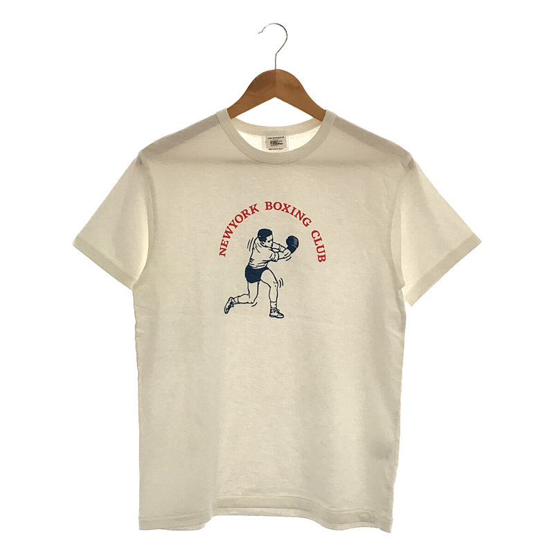 BOXING PRINT TEE コットン Tシャツ