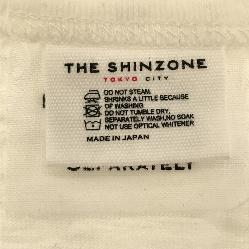 Shinzone / シンゾーン BOXING PRINT TEE コットン Tシャツ