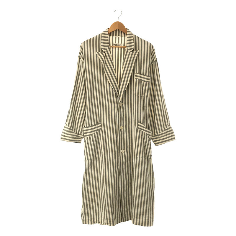 ストライプ ガウンコートrobe de chambre COMME des GARCONS / ローブドシャンブルコムデギャルソン