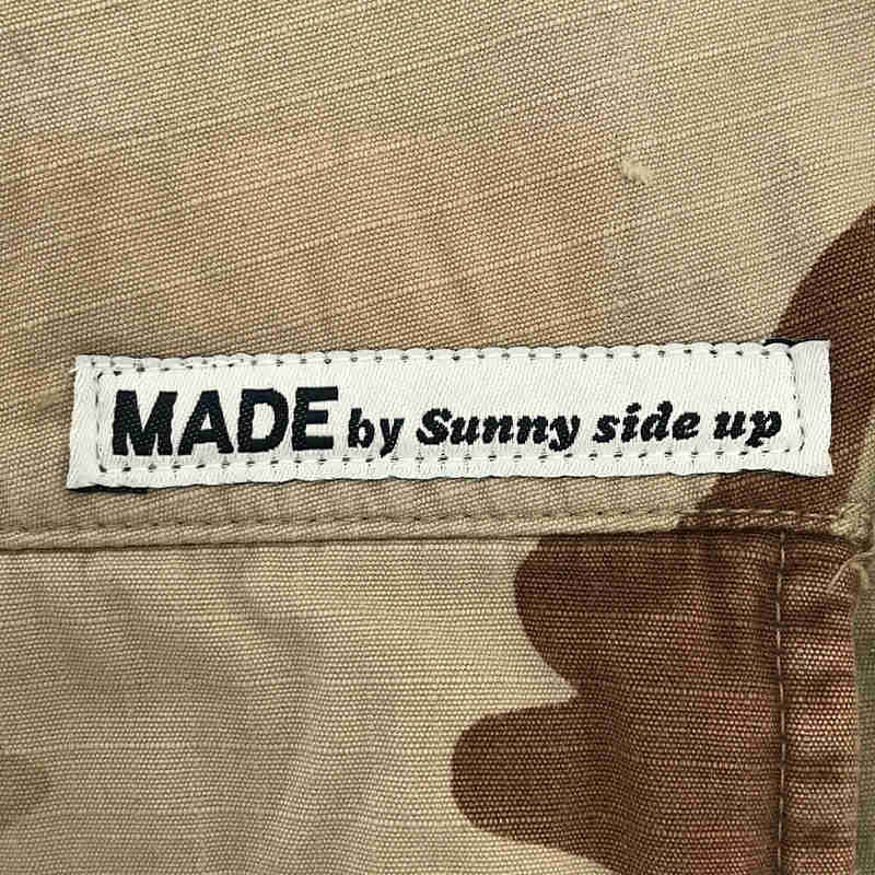 MADE by sunny side up / メイドバイサニーサイドアップ 再構築 リメイク デザートカモ 迷彩 ミリタリー カーゴ パンツ