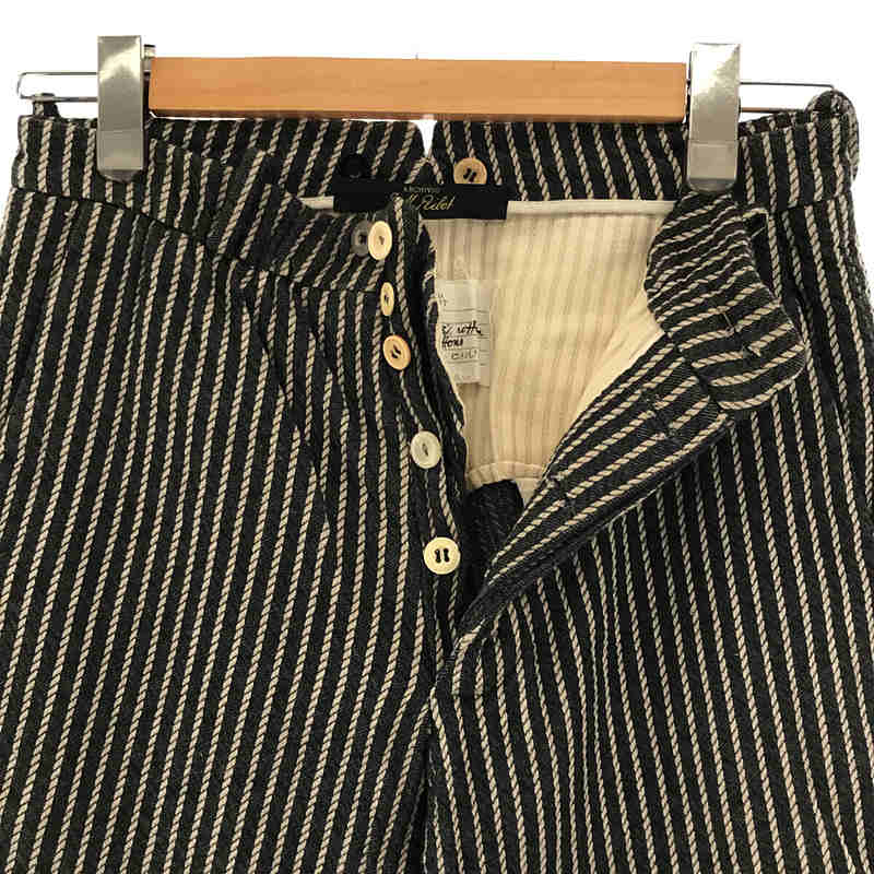 ARCHIVIO J.M.Ribot / アルキビオジェイエムリボット vintage wool cotton trousers スラックス パンツ