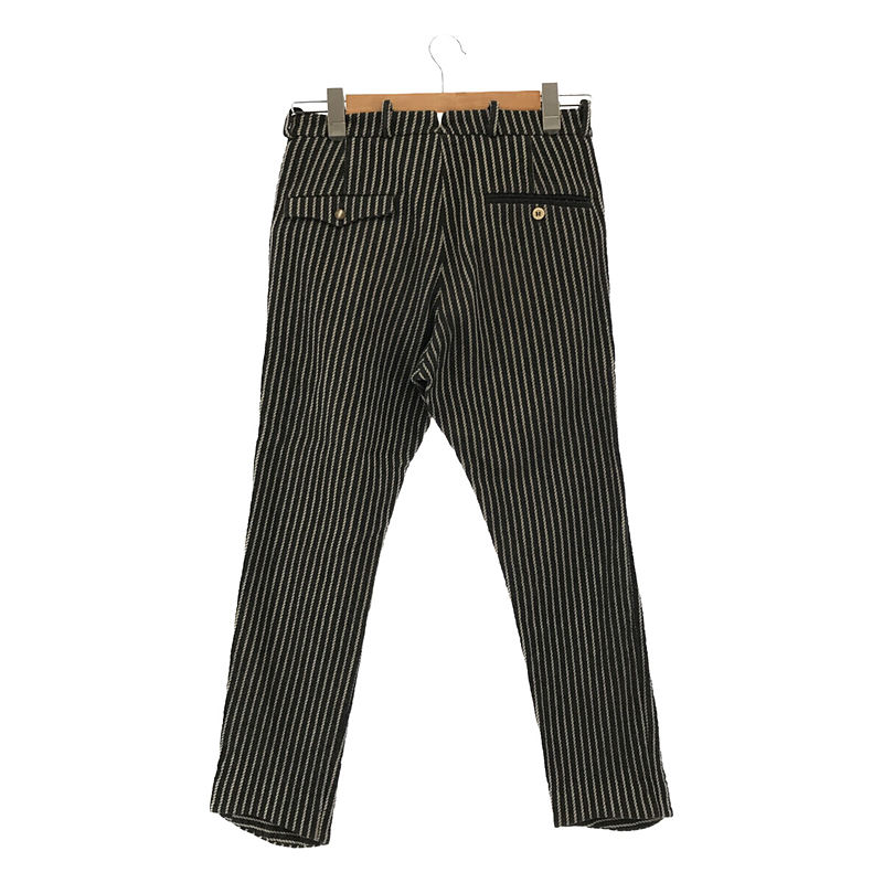 ARCHIVIO J.M.Ribot / アルキビオジェイエムリボット vintage wool cotton trousers スラックス パンツ