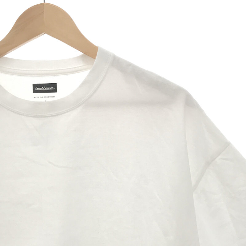 2-PACK OVERSIZED TEE - WHITE(B) 2枚 セット パック Tシャツ カットソーFreshService /  フレッシュサービス