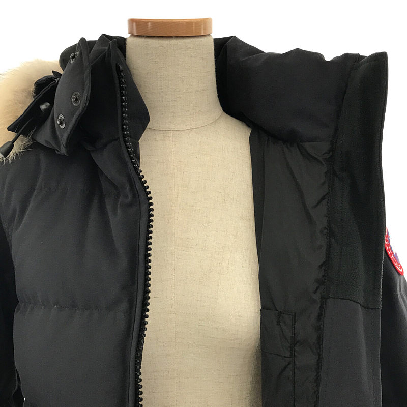 CANADA GOOSE / カナダグース BELLEVILLE ベルビル コヨーテ ファー 付き フーデッド ダウン ジャケット