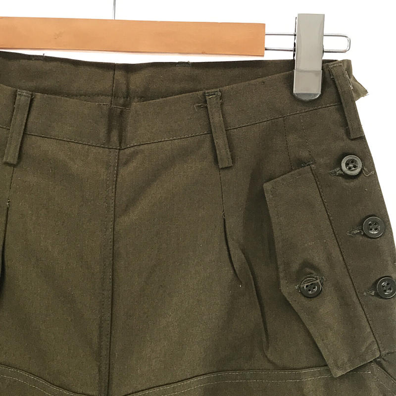 VINTAGE / ヴィンテージ古着 90s CZECH ARMY チェコ軍 サイドボタン ダブルニー ミリタリー カーゴ パンツ