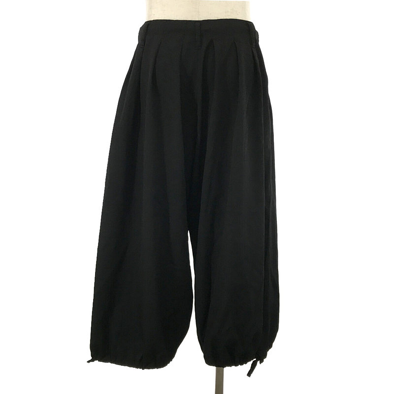 YOHJI YAMAMOTO POUR HOMME / ヨウジヤマモトプールオム Balloon Pants Wrinkled Gabardine  ウールギャバ バルーン パンツ