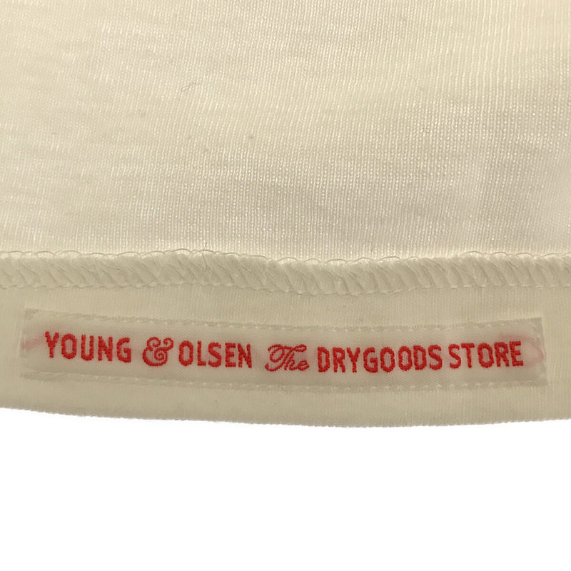 YOUNG&OLSEN / ヤングアンドオルセン The DRYGOODS STORE ロンハーマン別注 ヘンリーネック ノースリーブ カットソー