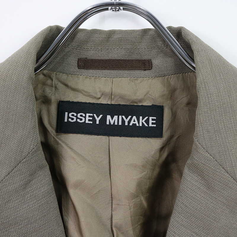 ISSEY MIYAKE MEN / イッセイミヤケメン ステッチデザイン3Bテーラードジャケット