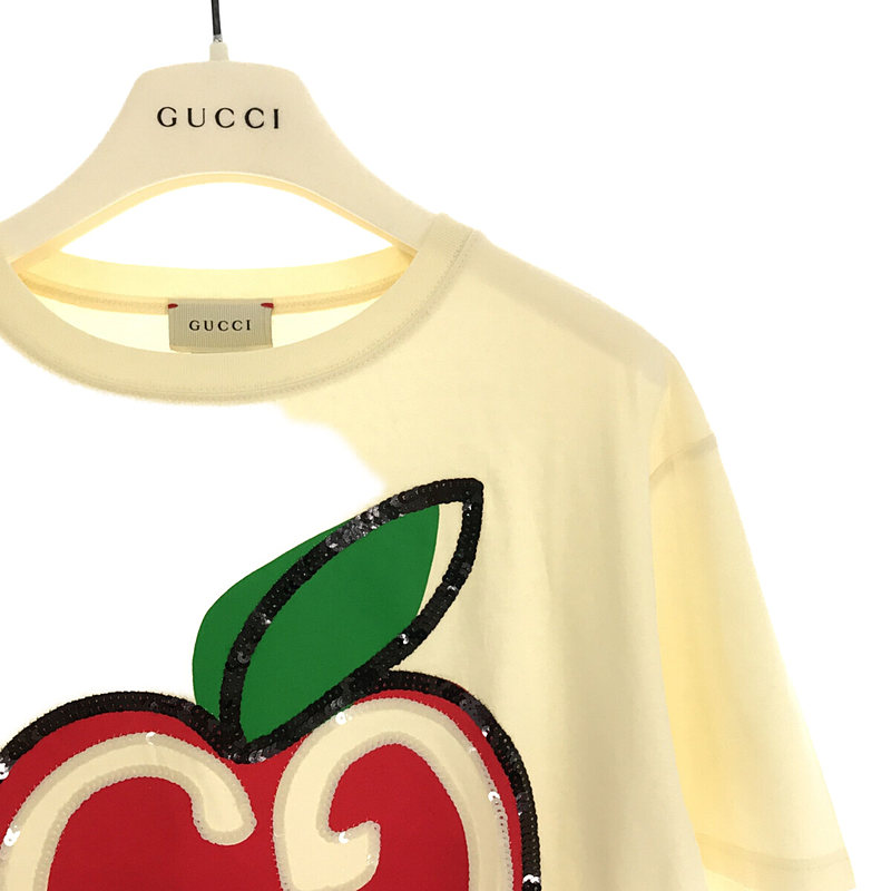 スパンコール アップル チルドレン Tシャツ 箱・ハンガー付きGUCCI / グッチ