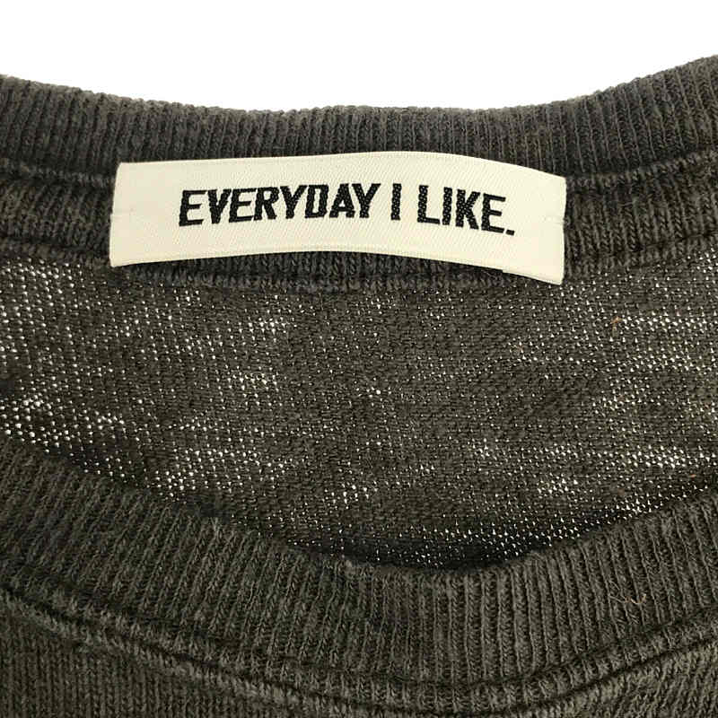 Deuxieme Classe / ドゥーズィエムクラス EVERYDAY I LIKE. コットン リネン  Li/Co Tシャツ