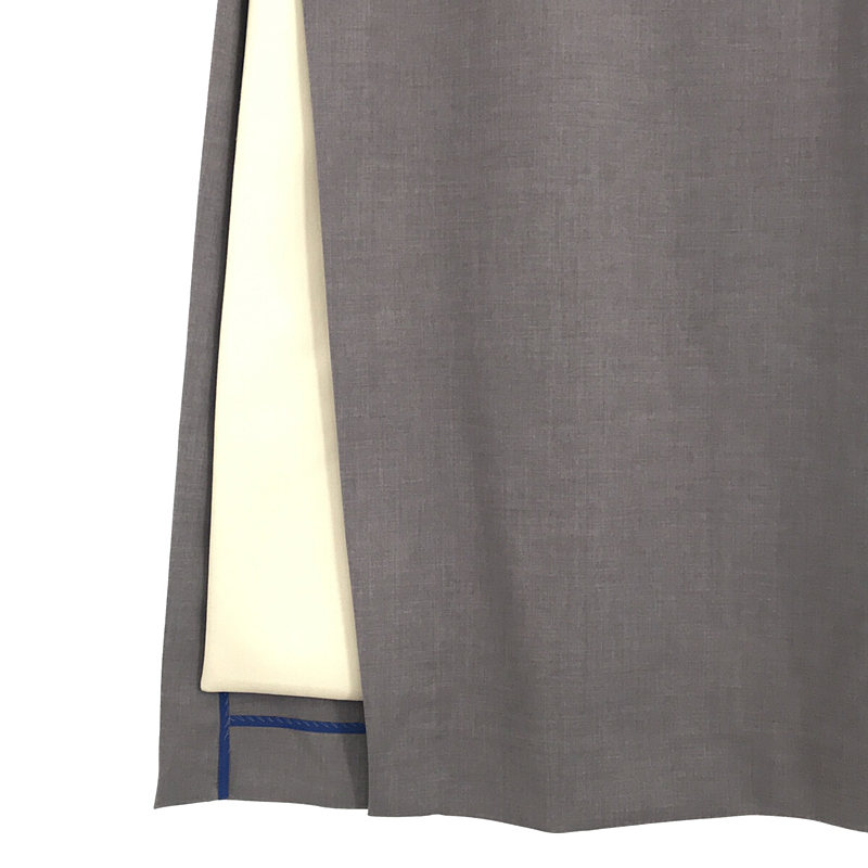 Thomas magpie / トーマスマグパイ サイド スリット ノースリーブ ロング ワンピース