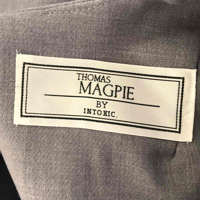 Thomas magpie / トーマスマグパイ サイド スリット ノースリーブ ロング ワンピース