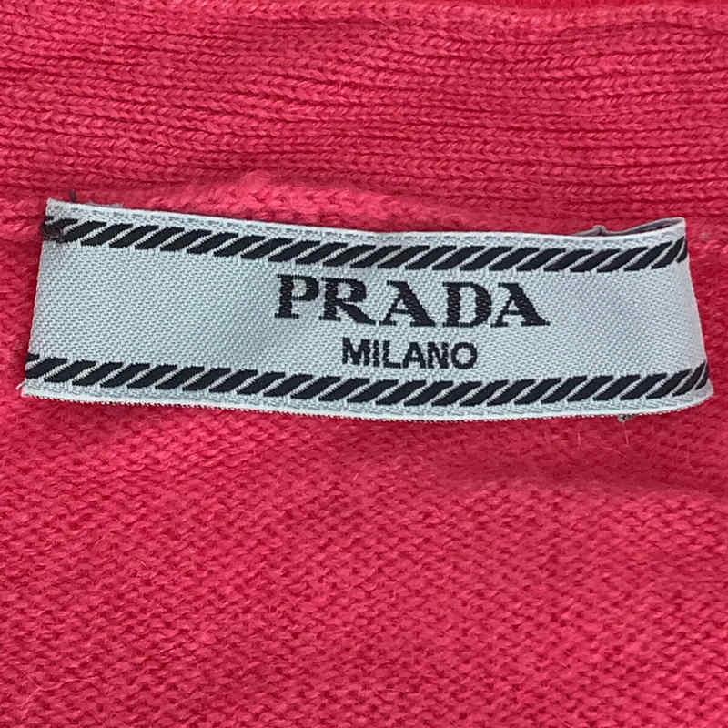 PRADA / プラダ カシミヤ100％ ニットカーディガン