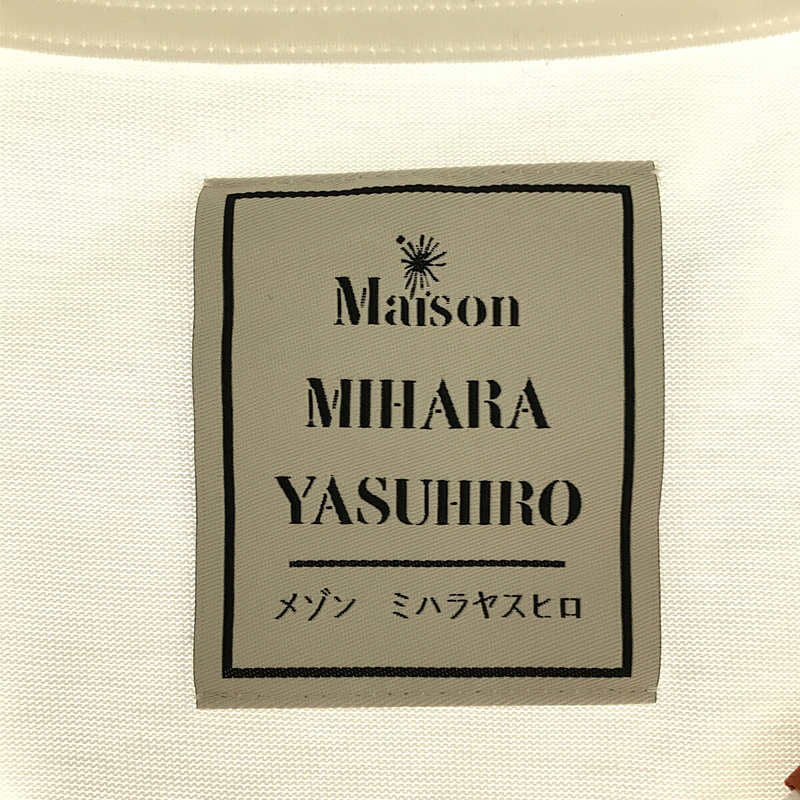 Maison MIHARA YASUHIRO / メゾンミハラヤスヒロ 21-22AW Rodeo Dr printed Tee 両面プリント ビッグシルエット ポケット Tシャツ カットソー