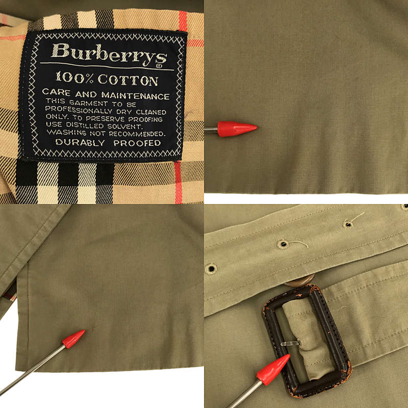 Burberrys / バーバリー イングランド製 トレンチコート ベルト付き