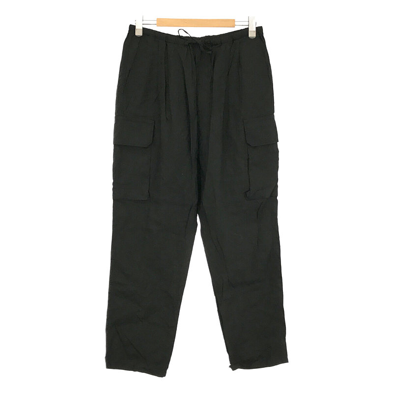 DRAWCORD NO SIDE SEAM PANTS コットン ドローコード ノー サイド 