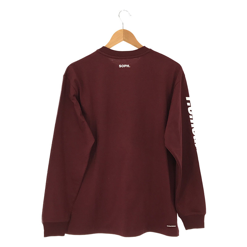 F.C.R.B / エフシーアールビー L/S AUTHENTIC TEAM POCKET TEE FCRB-222073 エンブレムワッペン ロングスリーブ ポケットTシャツ カットソー