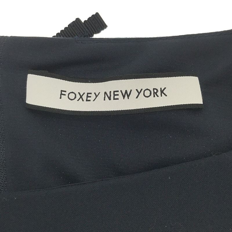 FOXEY NEW YORK / フォクシーニューヨーク ハイウエスト タックフレアワンピース