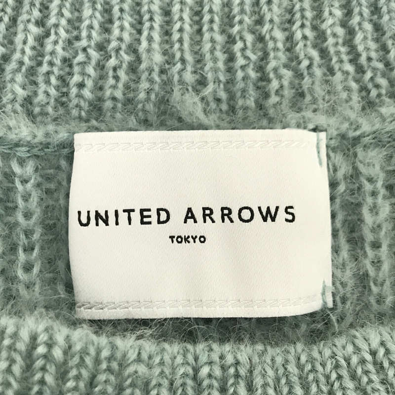 UNITED ARROWS / ユナイテッドアローズ UWSC アゼ モヘア クルーネック ニット