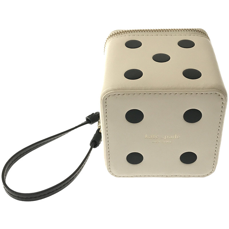 3D DICE WRISTLET ダイスリスレット サイコロ レザー ポーチ バッグ