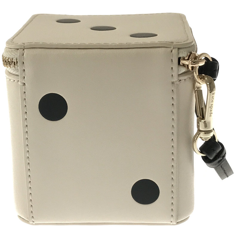 KATE SPADE / ケイトスペード 3D DICE WRISTLET ダイスリスレット サイコロ レザー  ポーチ バッグ