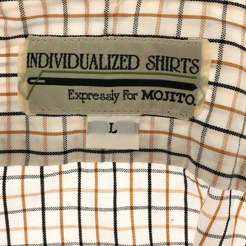 INDIVIDUALIZED SHIRTS / インディビジュアライズドシャツ MOJITO USA製 チェック BB ボタンダウン シャツ