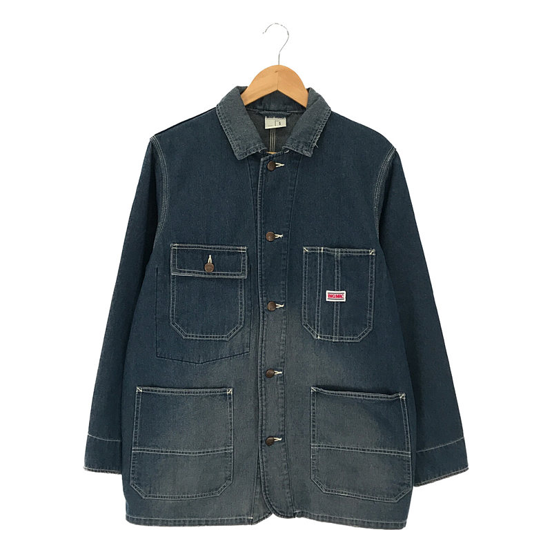 DENIM COVERALL 10oz ユーズド 加工 デニム カバーオール ジャケット