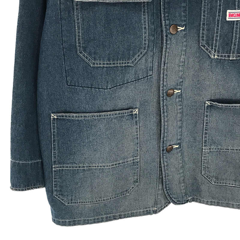 BIG MAC / ビッグマック DENIM COVERALL 10oz ユーズド 加工 デニム カバーオール ジャケット