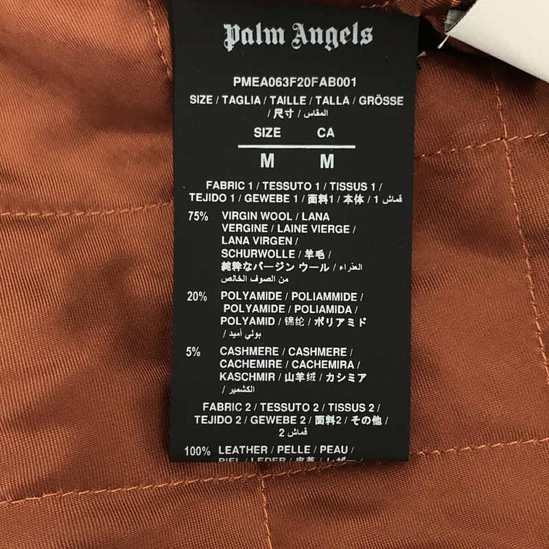 Palm Angels / パームエンジェルス New Folk Varsity Bomber Jacket ボンバージャケット スタジャン