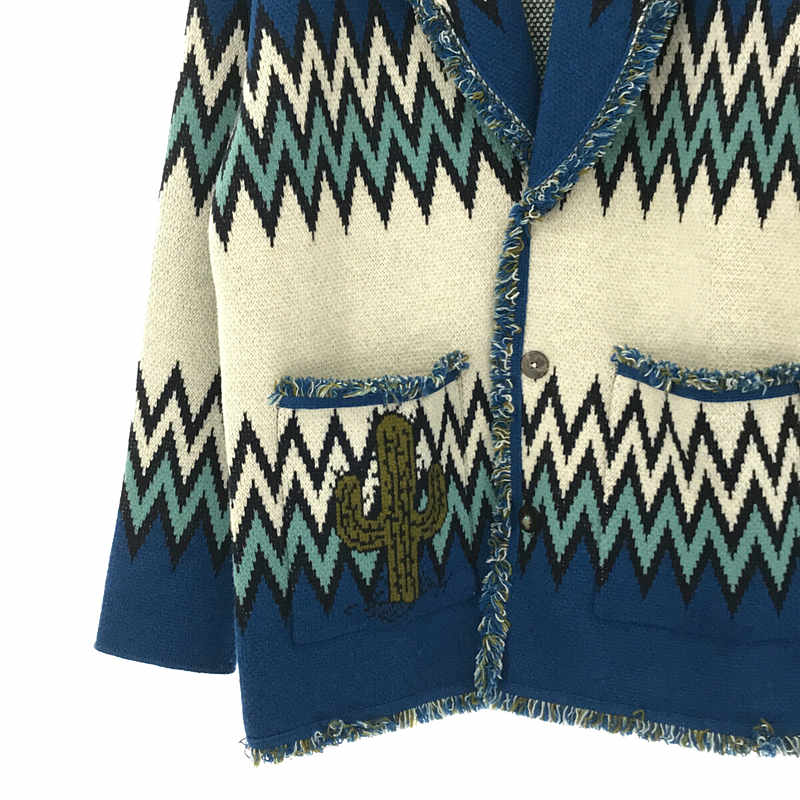 Peanuts SNOOPY スヌーピー Intarsia Cardigan イタリア製 カシミヤ