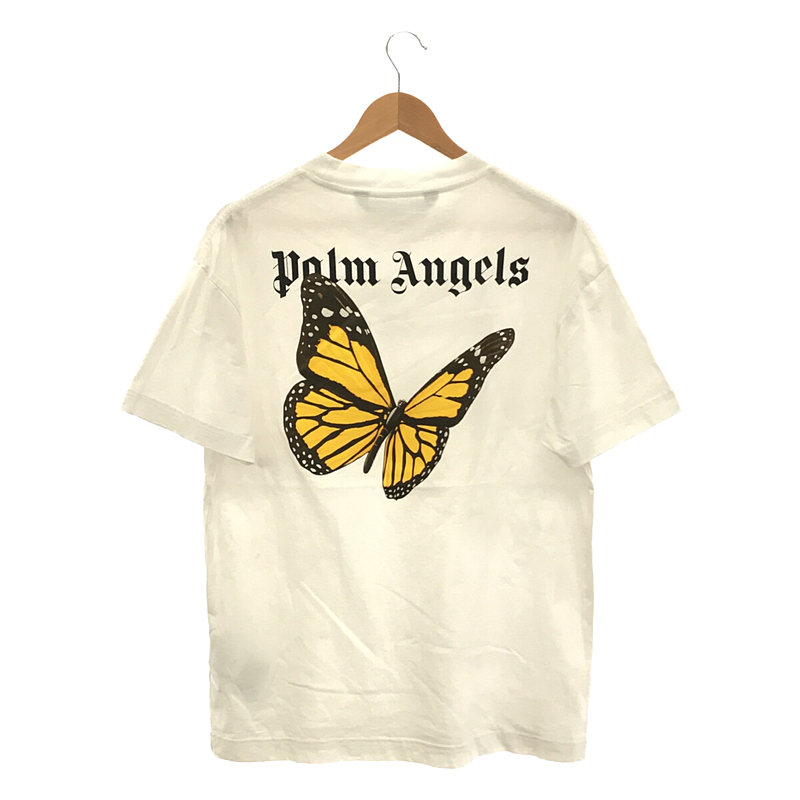 cotton butterfly Over T-shirt バタフライ チョウ 蝶 両面 プリント Tシャツ カットソーPalm Angels /  パームエンジェルス