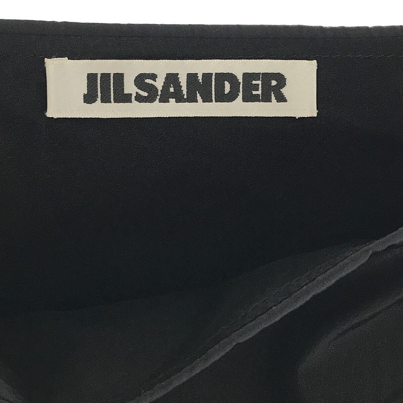 JIL SANDER / ジルサンダー キュプラ ハーフフリル スカート