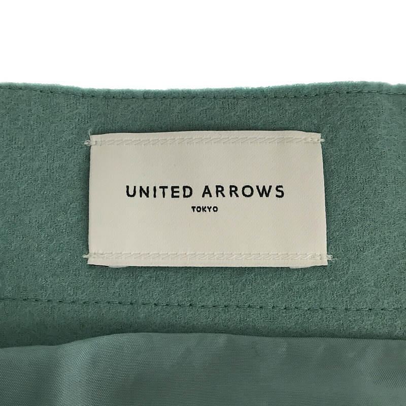 UNITED ARROWS / ユナイテッドアローズ ウール セミフレアロングスカート