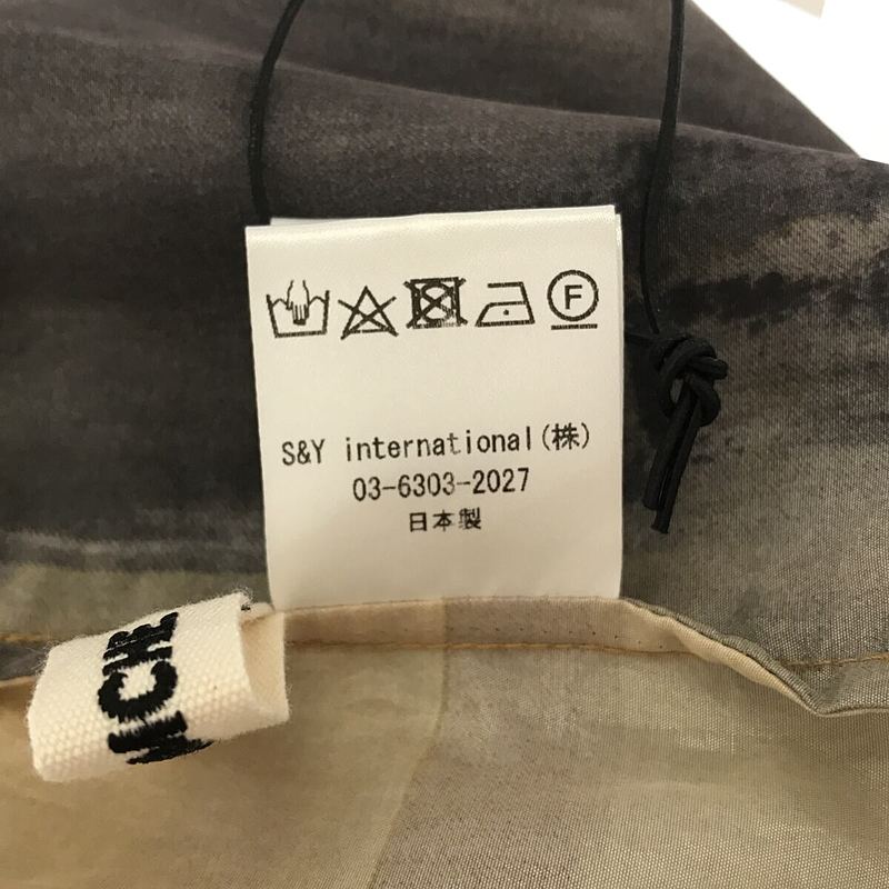 RUMCHE / ラム・シェ ”JENNIFER” Art Paint Skirt ジェニファー アート プリント フロント タック スカート