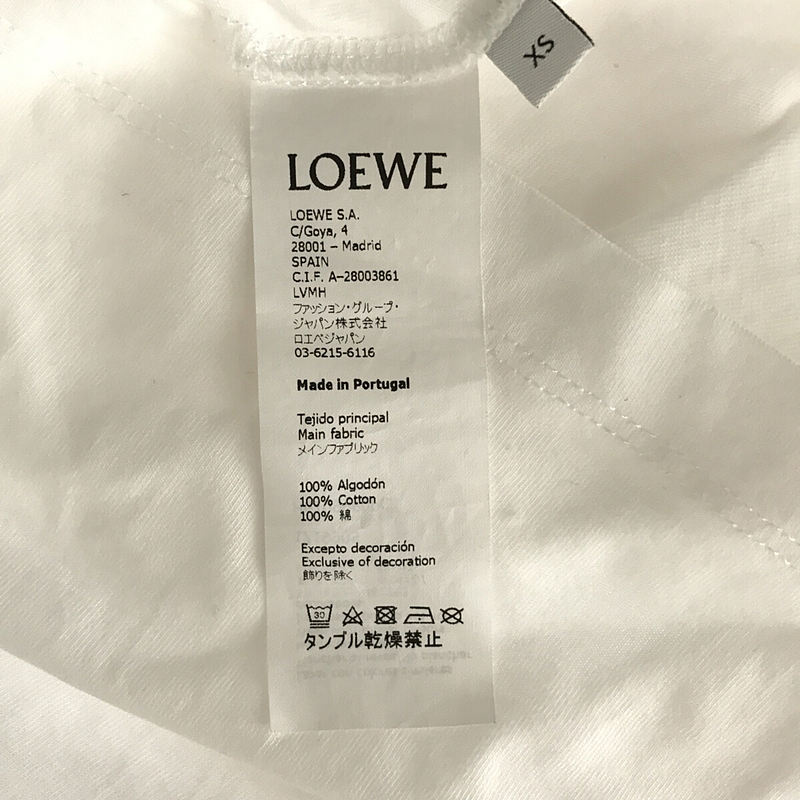 LOEWE / ロエベ Ken Heyman T-Shirt アナグラムロゴ 刺繍 ケンヘイマン プリント Tシャツ