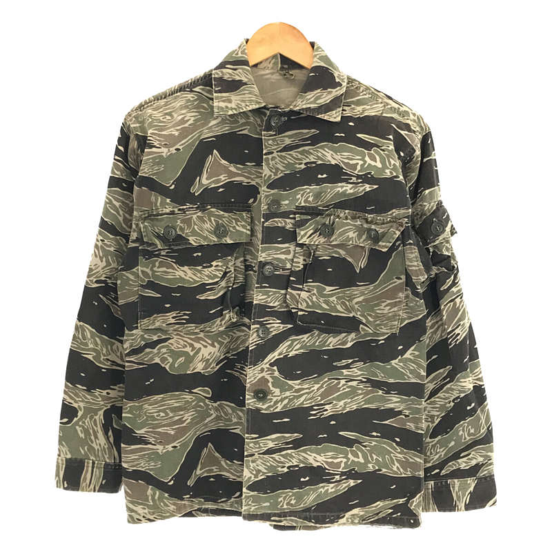 推定1960s～ U.S.ARMY VIETNAM TIGER STRIPE JACKET ベトナム ミリタリー タイガーストライプ コンバット ジャケット