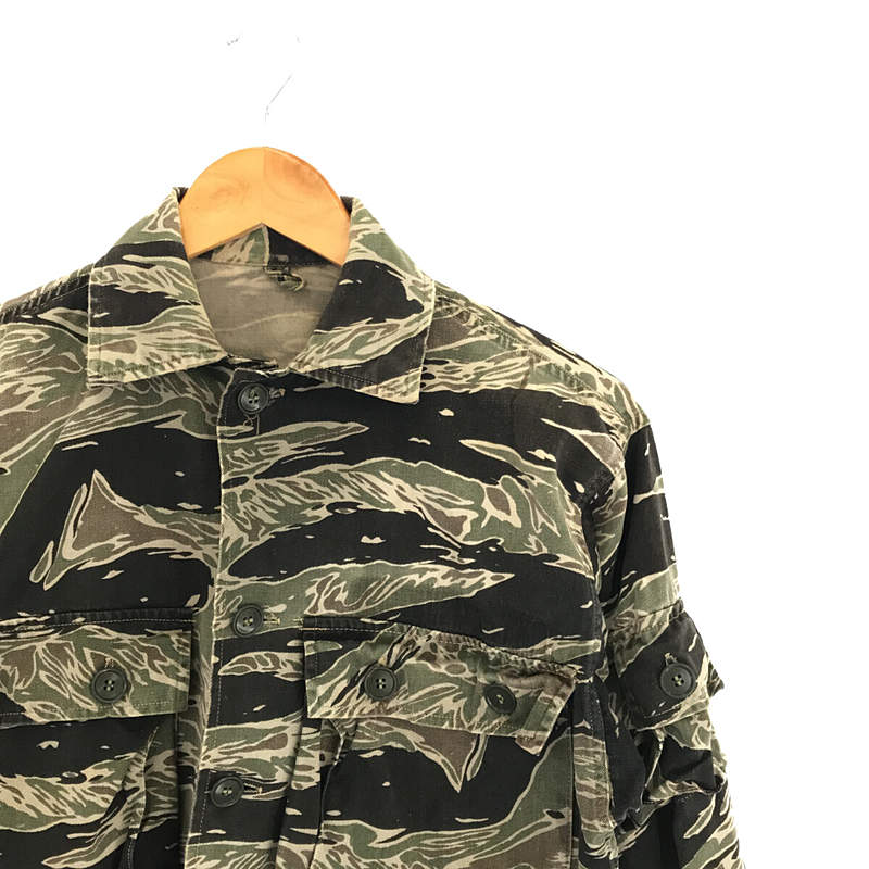 VINTAGE / ヴィンテージ 古着 推定1960s～ U.S.ARMY VIETNAM TIGER STRIPE JACKET ベトナム ミリタリー タイガーストライプ コンバット ジャケット