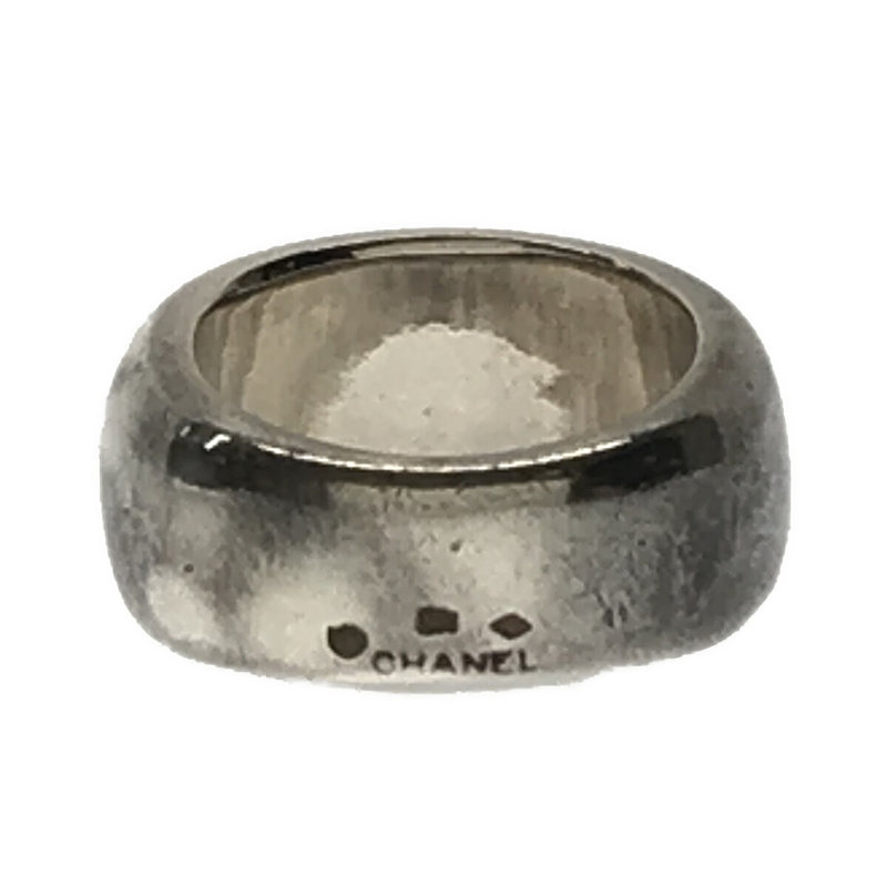 CHANEL / シャネル フランス製 silver 925 ロゴ刻印 リング 箱・保存袋有